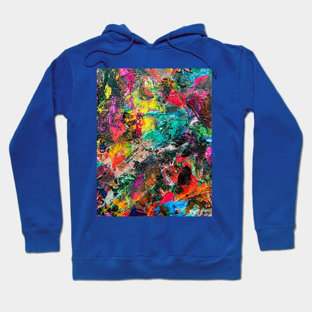 Nawlins Abstract Art Hoodie by Dual Rogue